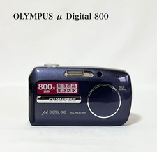 OLYMPUS DIGITAL 800 Compact Digital Camera Tested Dark Blue