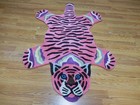 Tibetan Tiger Bengal Rug Shape Handmade Kids Boho Rug Aesthetic Rug 3x5 Ft — photo 4