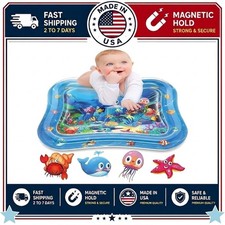 Infinno Inflatable Baby Water Play Mat for Tummy Time Muscle Development