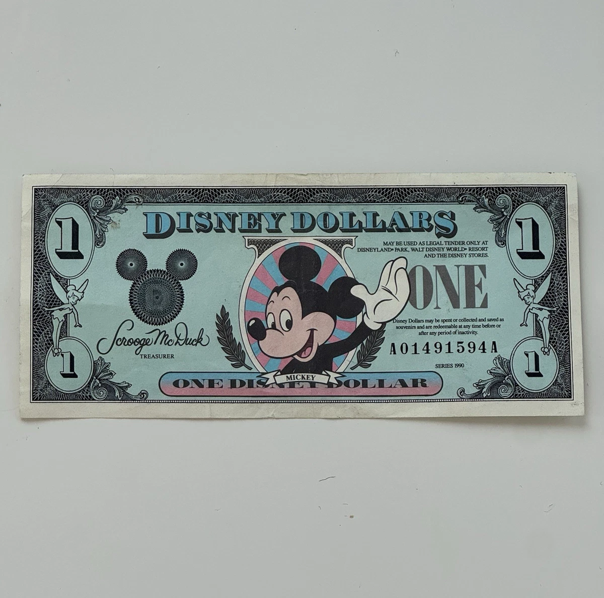 Disney Dollars (1968-Now) for sale | eBay