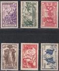 OCEANIA French Colony 1937 Yvert 121/126 New * France (ref#20321)