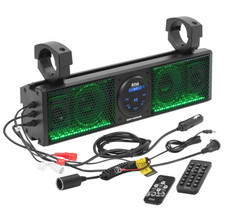New Boss Audio BRT18RGB 18  IPX5 Rated ATV/UTV Soundbar Audio System