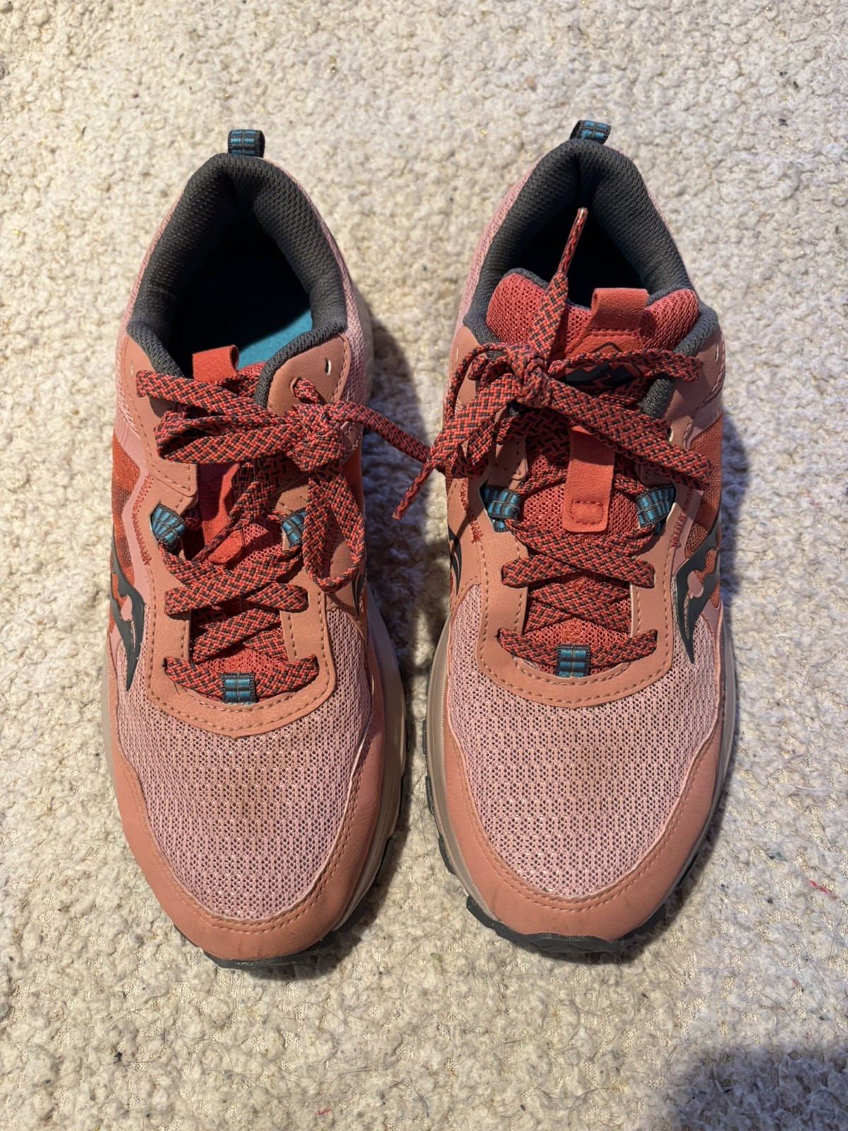 Saucony Women Excursion TR16 Peach Orange Athletic Trail Shoes Sneakers Size 10  thumbnail 5