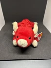 Vintage 1995 Ty Beanie Baby Snort the Bull Retired Original with Tags