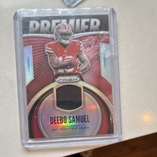 Panini 2019 Prizm Premier Deebo Samuel #PJ-DSA San Francisco 49ers