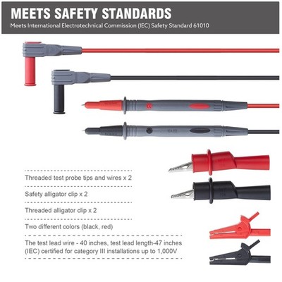 High-Quality  Lead Set for Multimeter