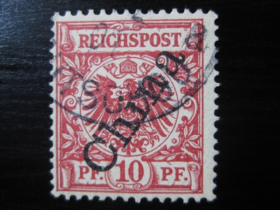 #ad KIAUTSCHOU GERMAN COLONY Mi. #M3II scarce used forerunner stamp CV $24.00 $7.99