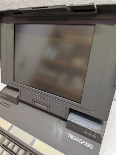 Toshiba T5200/100 Vintage Laptop 386 MS-DOS PA8052E – Sammler Retro 1989 - Bild 14 von 20