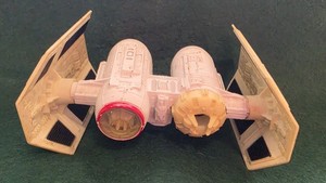 Vintage Star Wars Die-Cast - TIE BOMBER - Kenner 1980