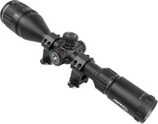 Sniper Rifle Scope 4-12x50 AOL w/ Red Green Blue Illuminated Reticle Riflescope