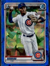 2020 Bowman Draft Sapphire Edition #BD-98 Ed Howard
