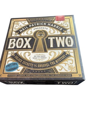 Box Two, a puzzle game presented by Neil Patrick Harris Open But Not Played