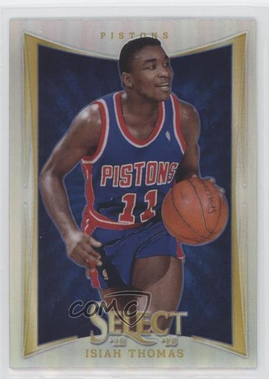 2012-13 Panini Select Silver Prizm Isiah Thomas #147 HOF 06o9