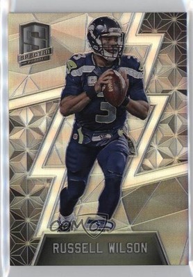 2016 Panini Spectra 4/99 Russell Wilson (Blue Jersey) #105 04u5