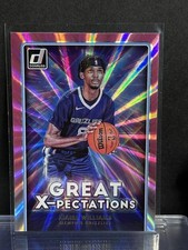 2021-22 Donruss #6 Ziaire Williams Great X-pectations Holo Pink Laser Memphis