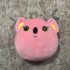 TY Squish-A-Boo Poppy Koala Round Pink Plush Pillow Plush toys 03