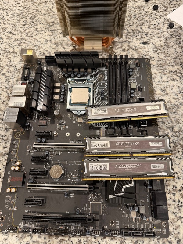 ASUS Z170-A Pro Carbon Motherboard Combo With Intel I7-6700K & 16GB DDR4