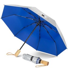 UV Umbrella for Sun Protection UPF 50 ,43 Inch Travel Compact Sun Umbrellas U...