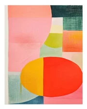Vibrant Abstract Poster Wall Art for Home or Office Decor Home Decor