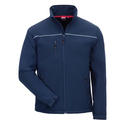 7151 // MOTION TEX LIGHT blaue Arbeitsjacke