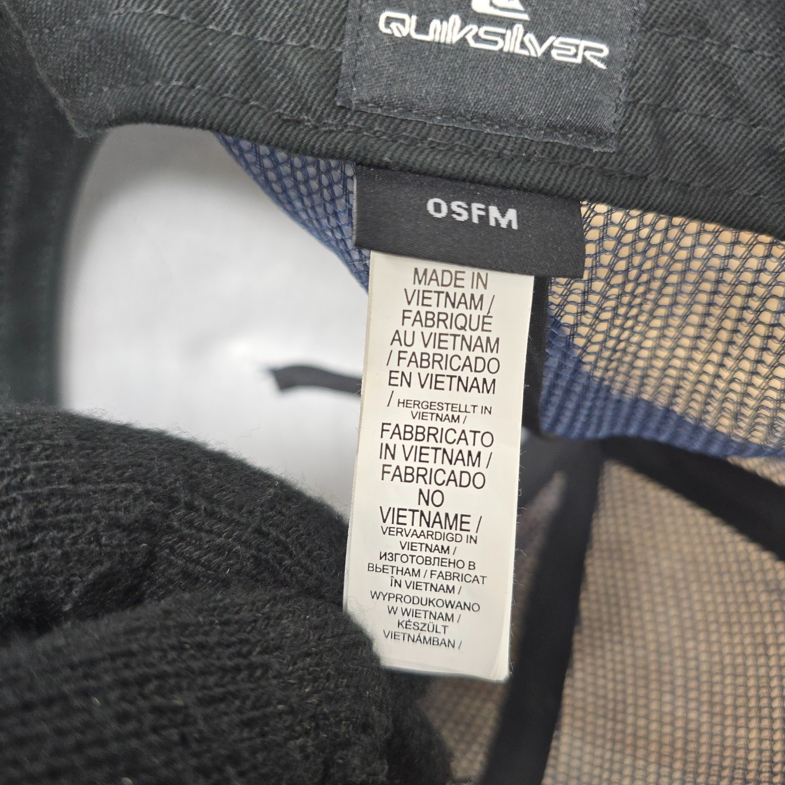 Quicksilver Hat Patch Adjustable Meshback Blue Ca… - image 12