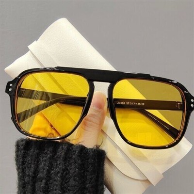 Gafas De Sol Deportivas Para Hombre Y Mujer Lentes De Gran Tamaño Diseño Vintage