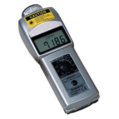 Shimpo Dt-205Lr Tachometer, 6 To 99, 999 Rpm