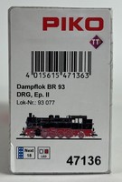 Piko 47136 Tt-Dampflok Br 93 Drg Ii + Dss Next18