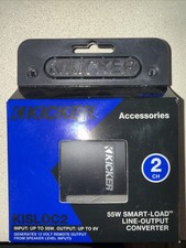 Kicker 46KISLOC2 K-Series Stereo Line-Output Converter w/ Remote Turn-On Output