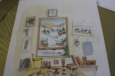 Piaget Lithograph Limited to 300 Ex by Florine Asch Jewelry Watches (32330)