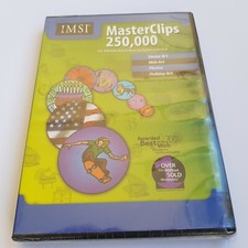 Clip Art IMSI Masterclips 250,000 picture collection Award Winning Digital 2002