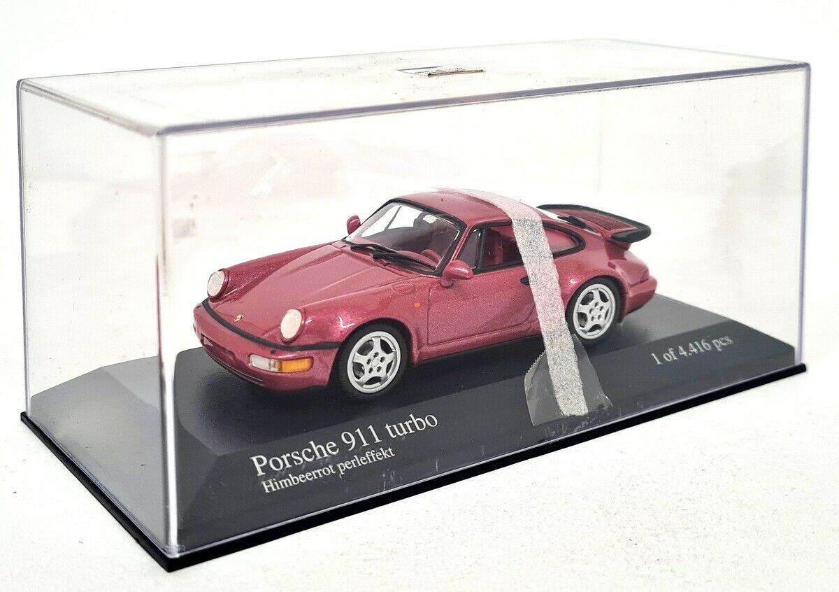 MINICHAMPS製 Porsche 911 turbo (964) Minichamps 1:43 Porsche 911 Turbo (964) in Black | eBay