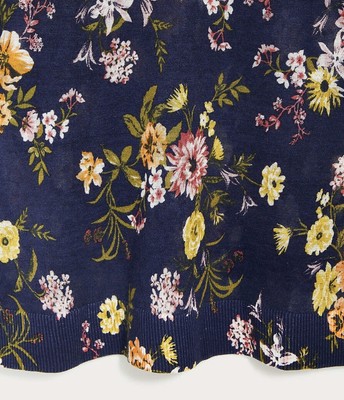 NWT Ann Taylor Loft Floral Drop 