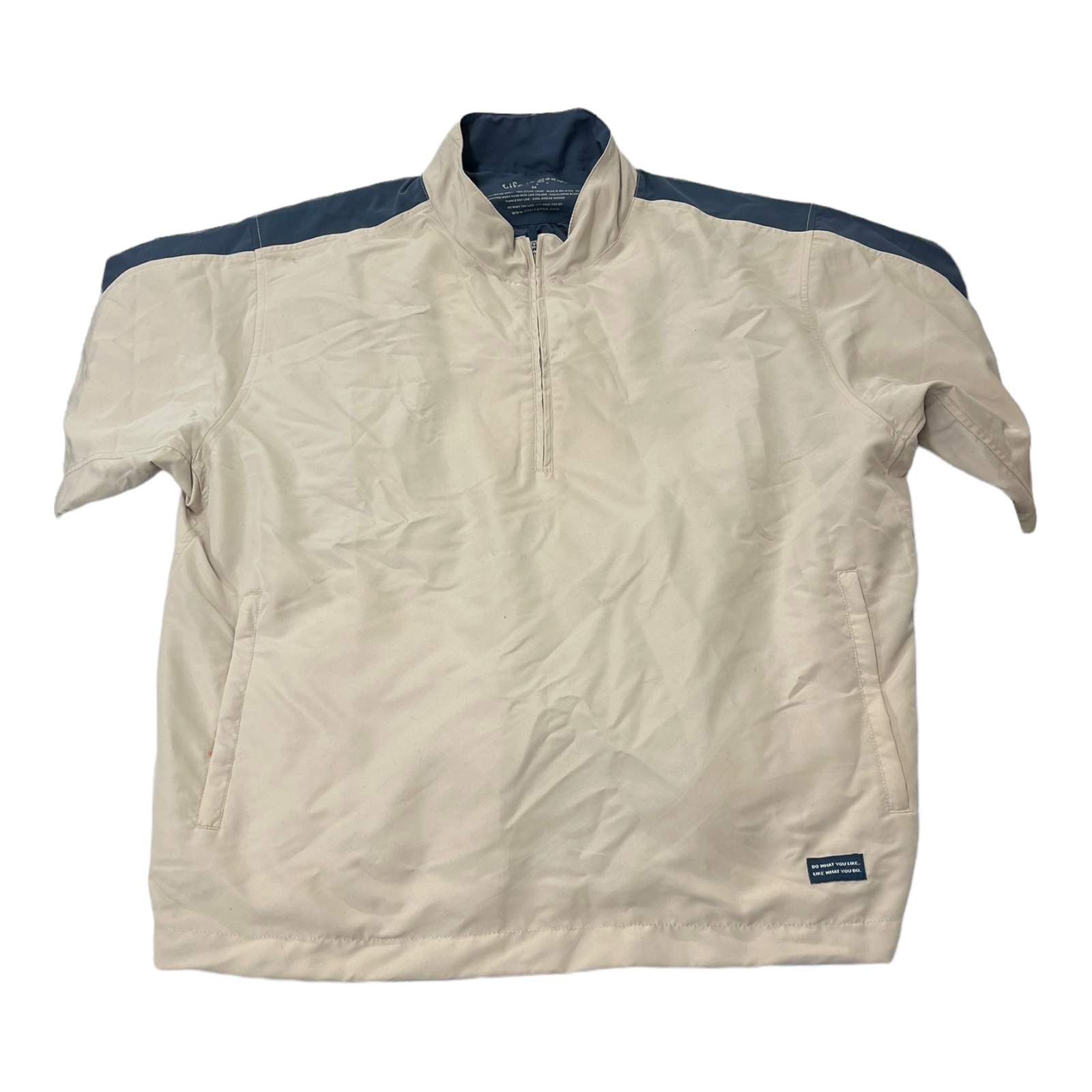 New Life is Good Medium 1/4 Zip Short 