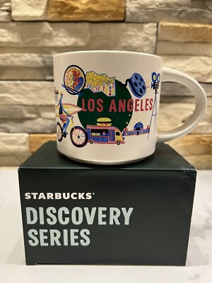Starbucks Los Angeles 14oz Coffee Tea Collectible Mug Discovery