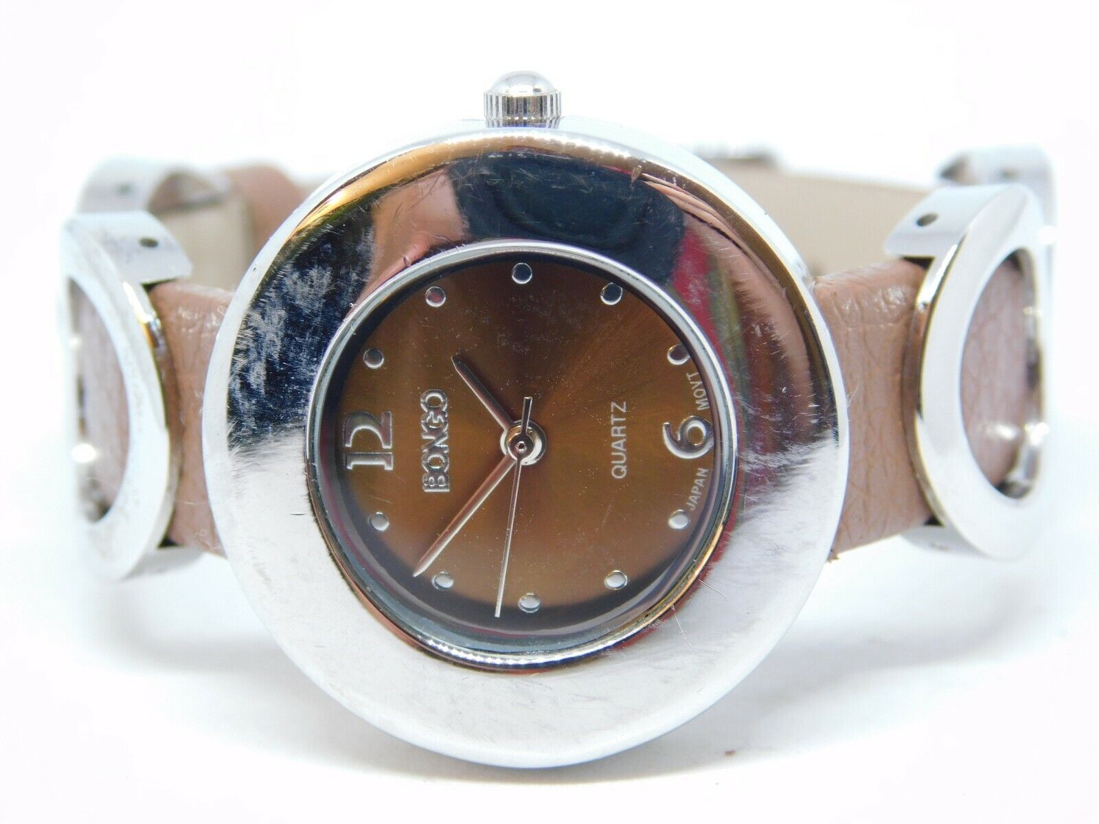 Bongo BG1042 Genuine Leather Quartz Analog Ladies Watch