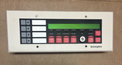 Simplex 4603-9101 Remote LCD Annunciator | eBay