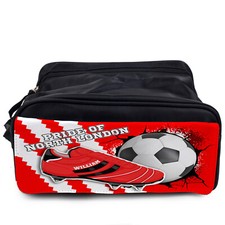 Personalised Arsenal Boot Bag Football Sports School PE Gym Kit Boys Gift FB02