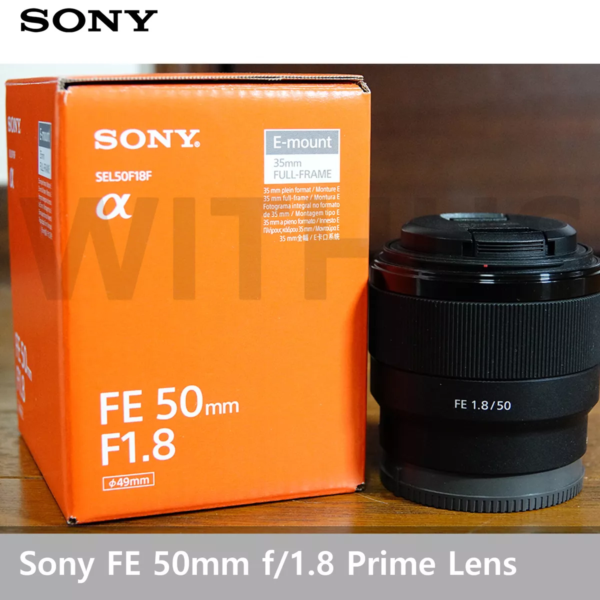 Sony FE f/1.8 Camera Lenses 50mm Focal for sale