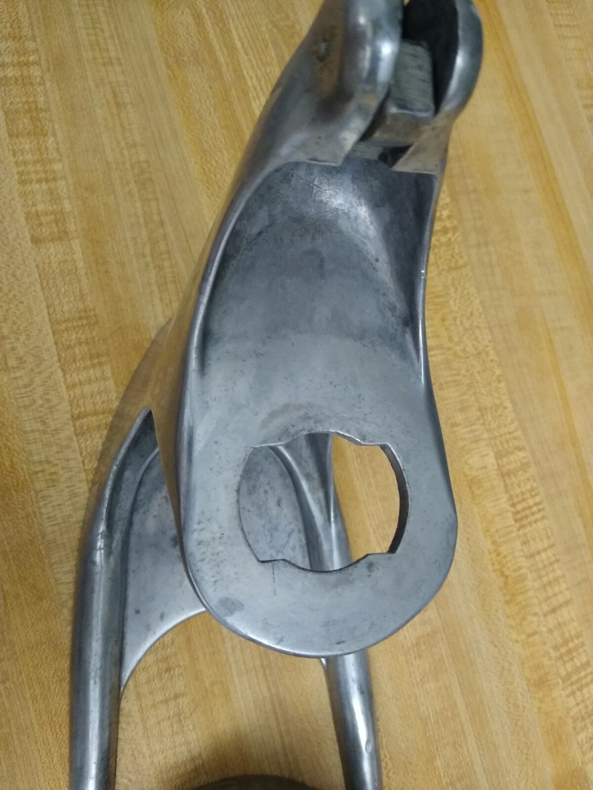 Rare Vintage The Big Squeeze Cast Aluminum Juicer- Made in USA, 1940-1950's