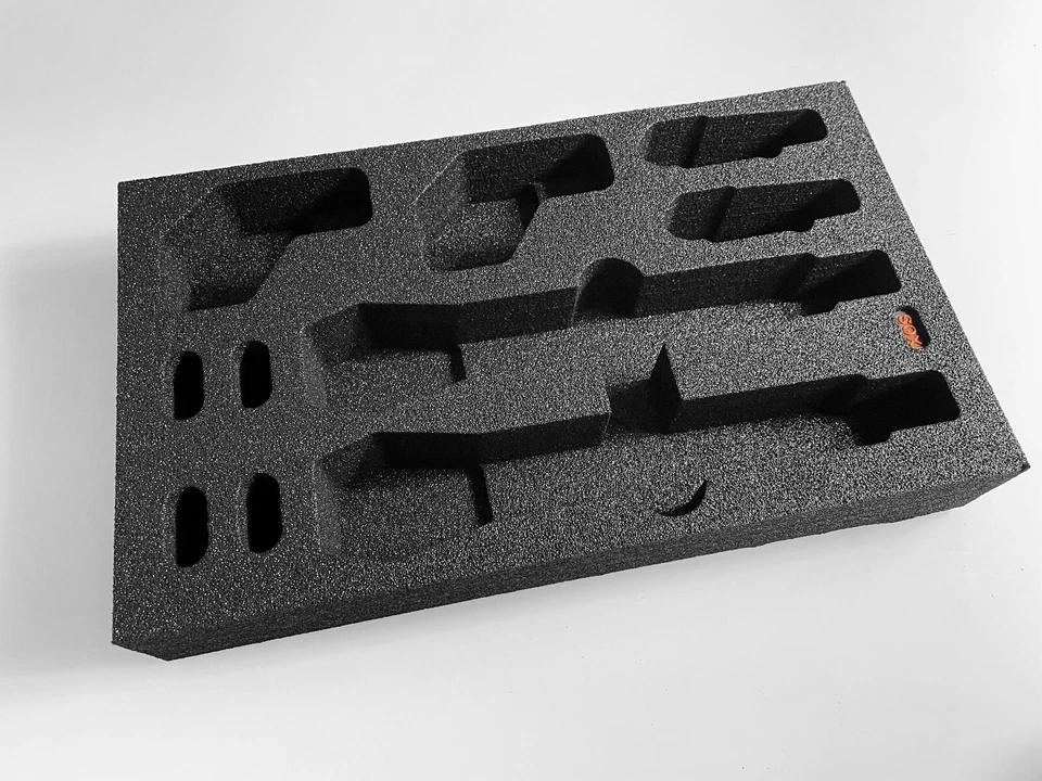 Schaumstoffeinlage Passen Für  Shure QLXD1 & 2 ULXD 1 & 2  2er Set  IN 11