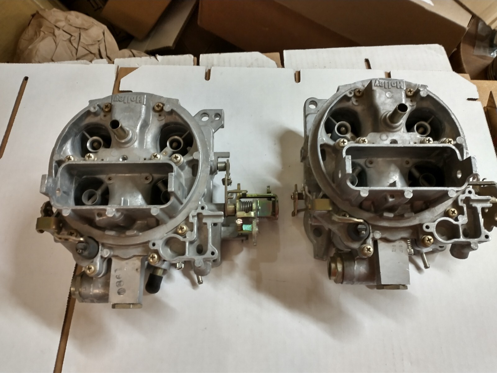 HOLLEY 450CFM TUNNEL RAM CARBURETORS 09777 SPREADBORE OBSOLETE eBay