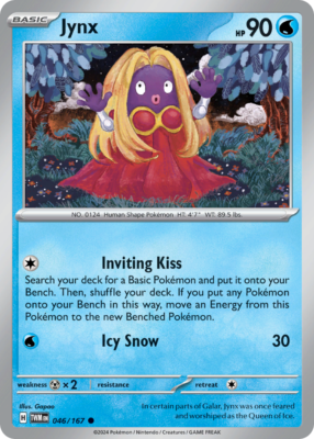 Jynx 46/167 Common | Twilight Masquerade | Pokemon Card | eBay