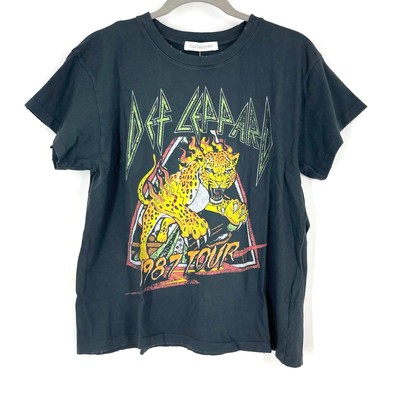 Daydreamer Def Leppard 1987 Tour Tee Medium Vintage Black NWT