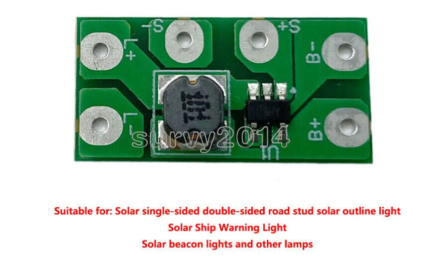 10X SOLARLAMPE PLATINE Solarladeregler Lichtsteuerungsfunction Board Modul 285400243132