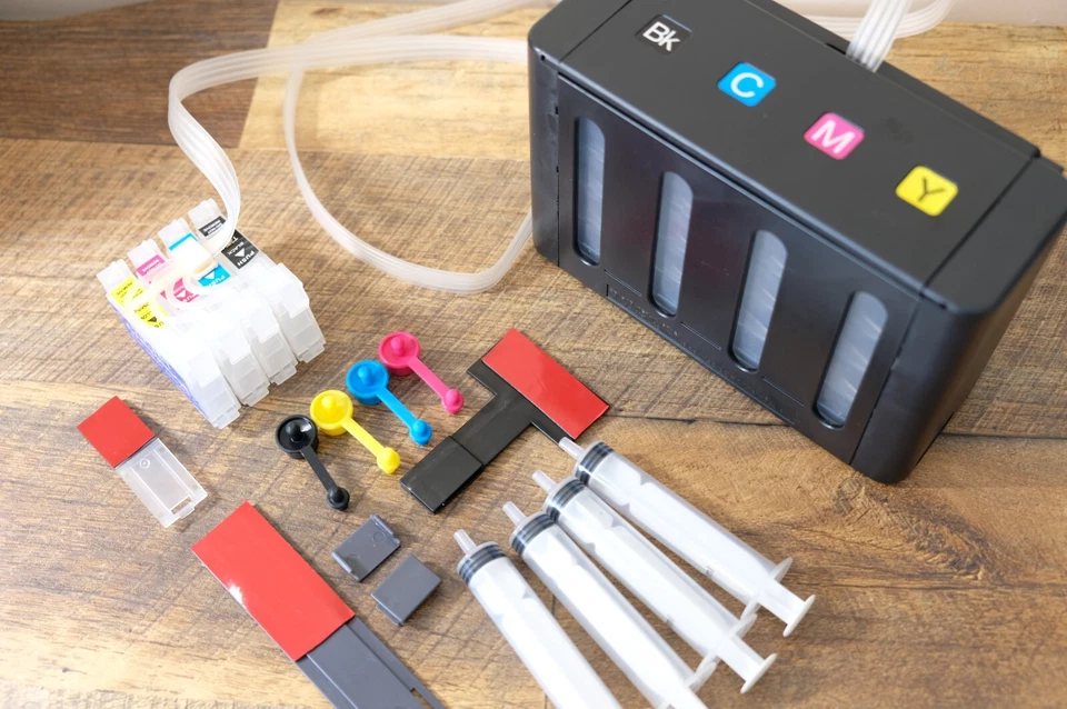 ECOPRO Compatible CHIPLESS CIS Continuous Ink System For Epson XP4105 WF2850 - Image 3 of 4