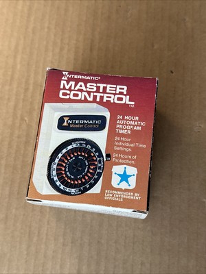 NEW INTERMATIC D-811 MASTER CONTROL 24 HOUR AUTOMATIC PROGRAM TIMER ON AND OFF