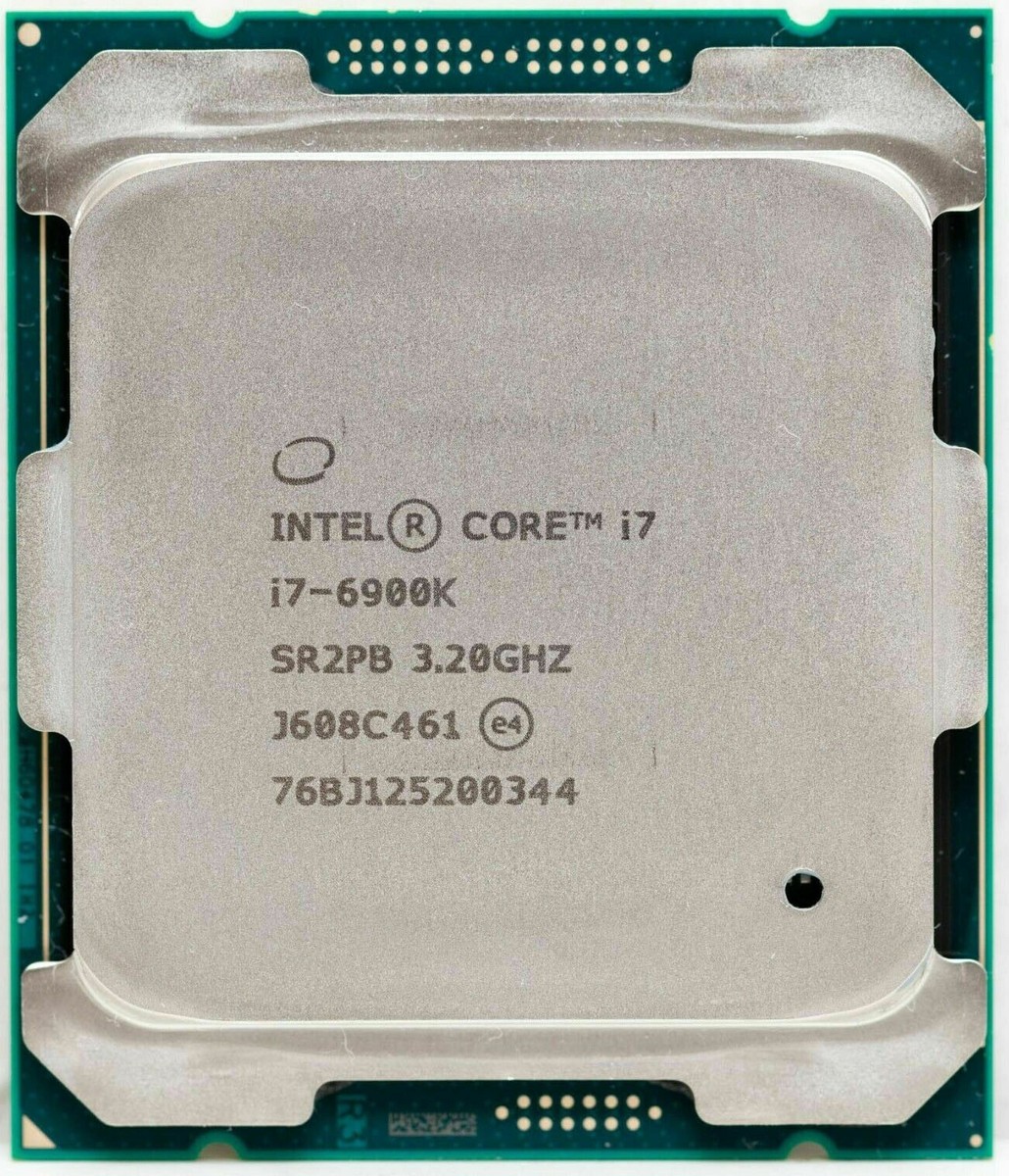Intel Core i7-6900K SR2P8 3.2GHz 8-Core 16 Threads 140W LGA2011-3