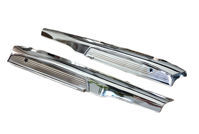 Carter capotage Peugeot 103 SP MVL protection moteur chrome miroir