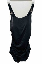 Lands End one piece bathing suits black swimwear women s 10